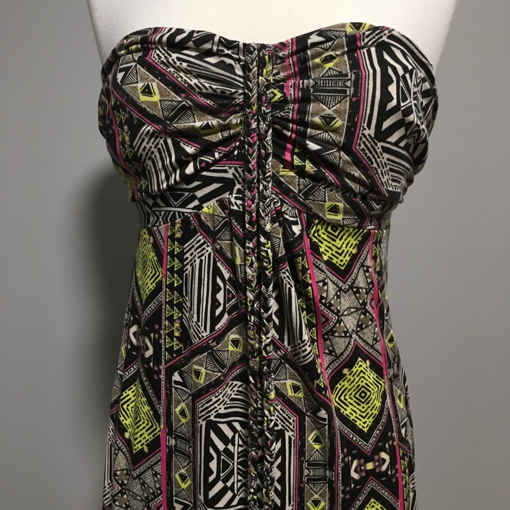 Love Fire maxi dress